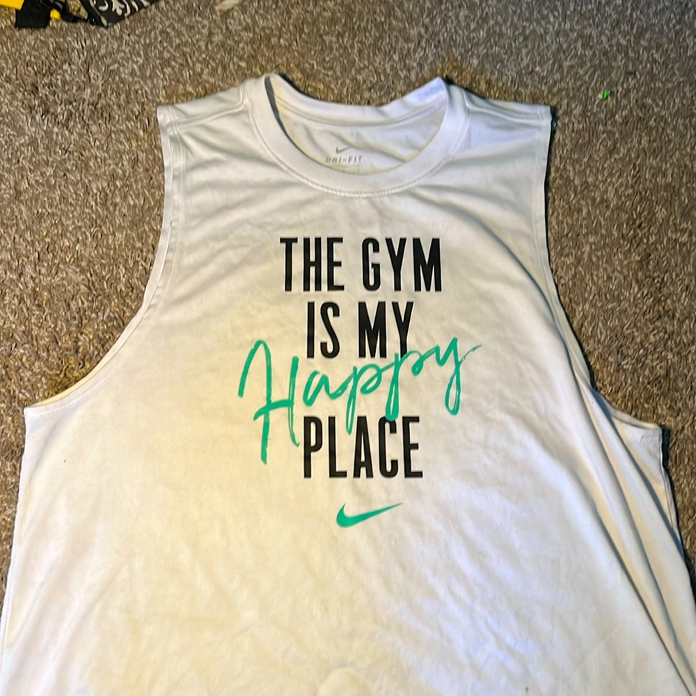 Nike tank, size large